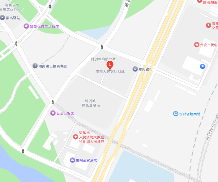 易能吉科技公司位置示意图